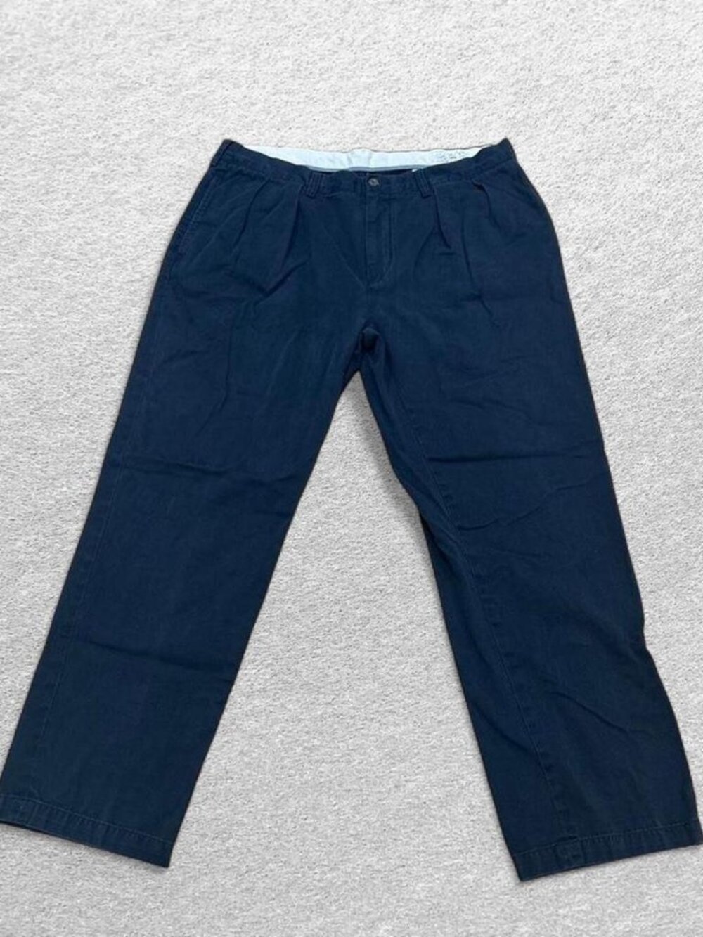 Polo Ralph Lauren Classic Fit Chino Pants Navy Blue Men's 38x30 Cotton
